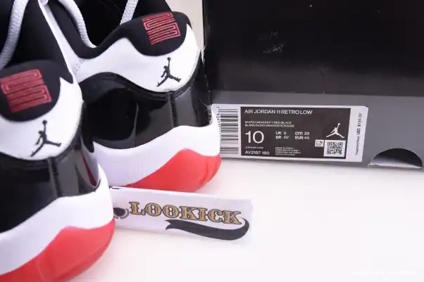 Rep Husky Jordan 11 Low Retro AV2187-160 Air Bred Concord 0323